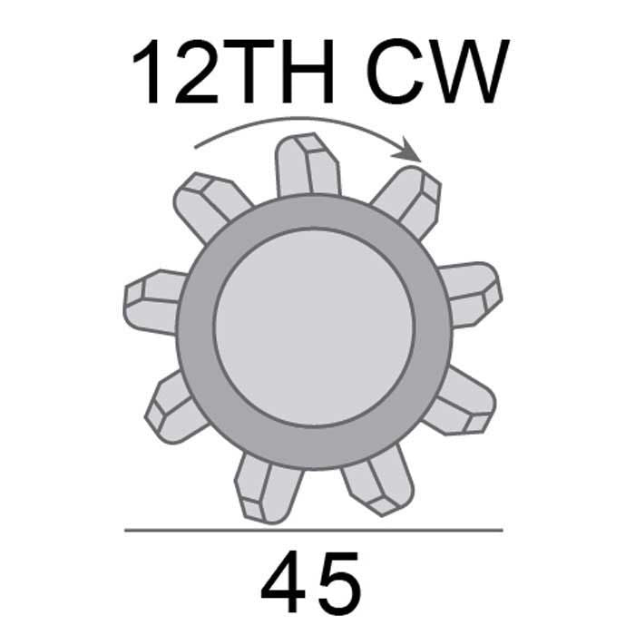 Starter Motor 12V 3.0KW 12TH CW To Suit TOYOTA L/CRUSIER 200 SER ENG V8TD 1VD-FTV 428000-5645