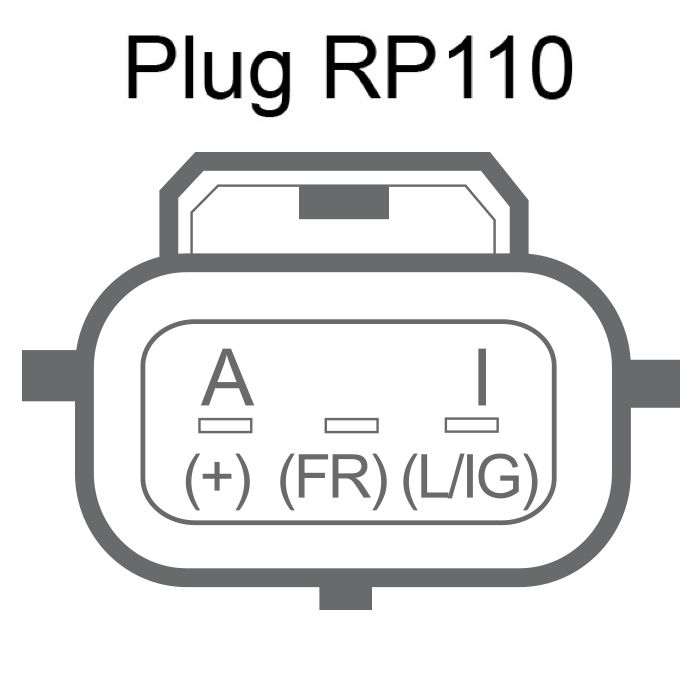 ALTERNATOR MAZDA TRIBUTE 12V 110A SUITS FORD ESCAPE, AEOAA259