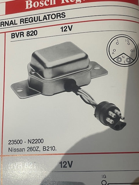 Voltage Regulator Suit Nissan 260Z B210 120Y 620 Pick Up