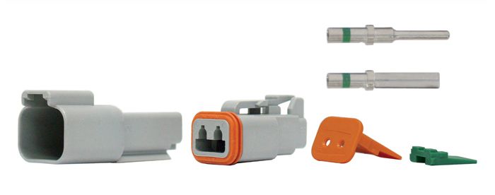 DEUTSCH 2 WAY CONNECTOR KIT EDT-02K