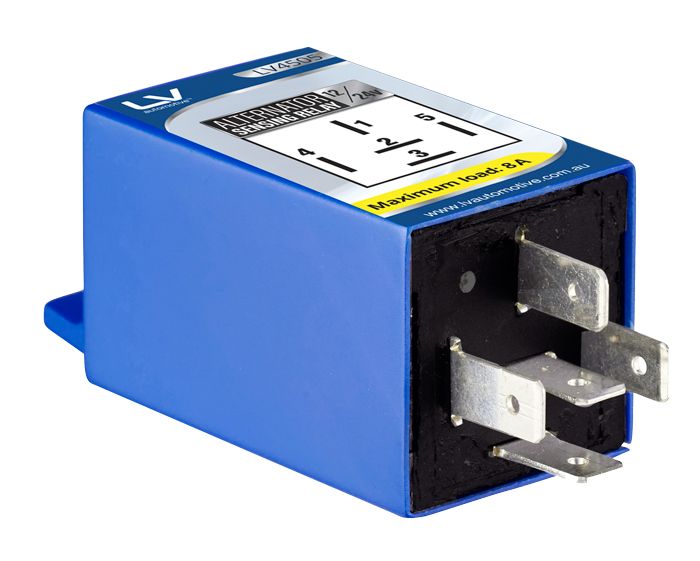 ALTERNATOR RIPPLE SENSING RELAY 12/24V 8AMP 5 PIN UNIVERSAL APPLICATIONS VSR & MANUAL OVERRIDE MODES AEOR4505