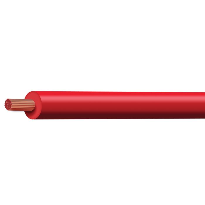 CABLE RED 3MM PER METER QUALITY CABLE