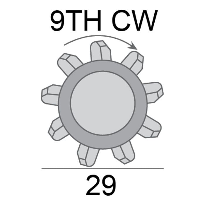 Starter Motor 12V 1.4KW 9TH CW To Suit HOLDEN VL / NISSAN ENG RB30E, RB30S AEOSB258