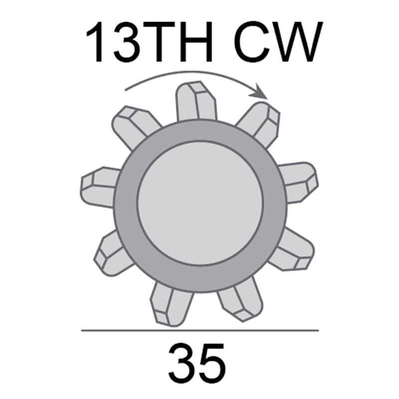 STR MTR 12V 1.4KW 13TH CW SUITS FORD FALCON FG 6CYL AEOSM780