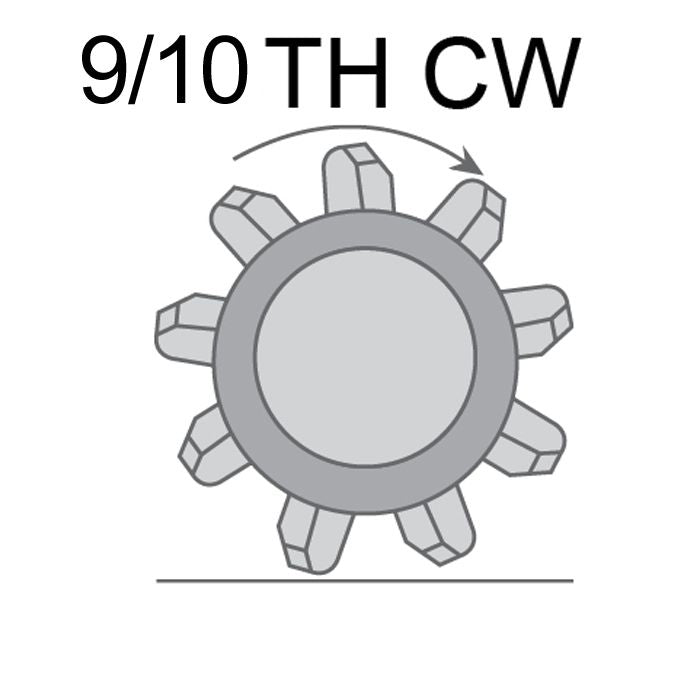 Starter Motor 12V 0.8KW 9-10TH CCW SUITS HILMMAN , AUSTIN MORRIS M35G 127MM AESL250