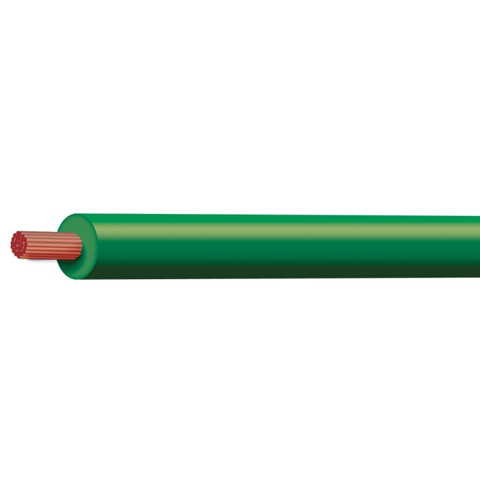 CABLE GREEN 3MM  PER METER QUALITY CABLE