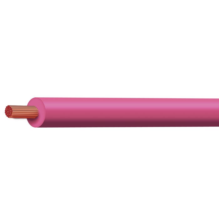 CABLE PINK 6MM PER METER QUALITY CABLE
