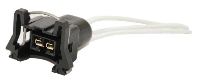 2 Pin Plug with Leads to Suit Bosch RE60, Injectors and Fuel Pumps AEO382006 (RE60 for Illustration Only)