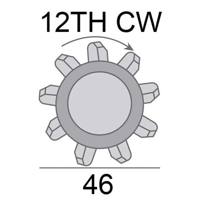 STR MTR 12V 2.5KW 12TH CW SUITS TOYOTA L/CRUISER ENG 1HZ AEOSD256