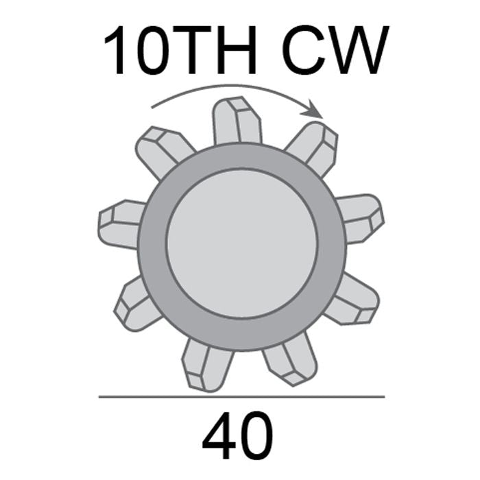 STARTER MOTOR 12V 2.5KW 10TH CW UNIVERSAL PERKINS MOUNT AEOSJ279