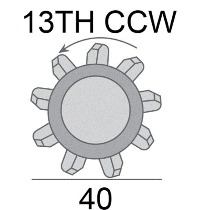 STR MTR 12V 1.6KW 13TH CCW SUITS TOYOTA CAMRY, RAV 4ENG 2AZFE AEOSD473