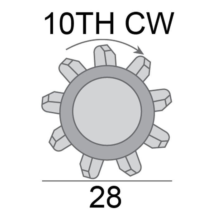 Starter Motor 12V 1.4KW 10TH CW To Suit HOLDEN COMMODORE VE ENG V8 L98 AEOSM785