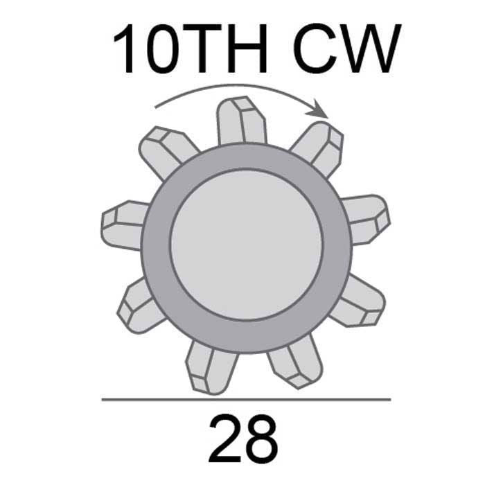 STR MTR 12V 1.4KW 10TH CW SUITS HOLDEN COMMODORE VE VF ENG L77 GEN4 6.0L 6.2L AEOSM060