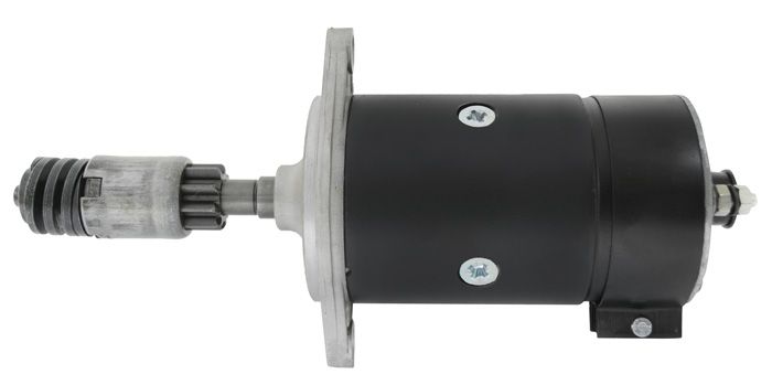 Starter Motor to Suit Lucas 12V 0.8KW 10TH CCW SUITS ESCORT, HILLMAN, 114MM REPLACES 3 HOLE MOUNT STARTER AEOSL251